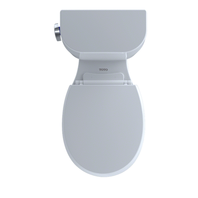 TOTO Entrada Round 1.28 gpf Two-Piece Toilet in Cotton White