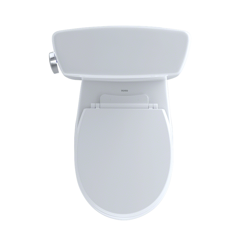 TOTO Eco Drake Round 1.28 gpf Two-Piece Toilet in Cotton White