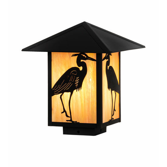 Meyda Lighting 10" Square Seneca Heron Deck Light 221655
