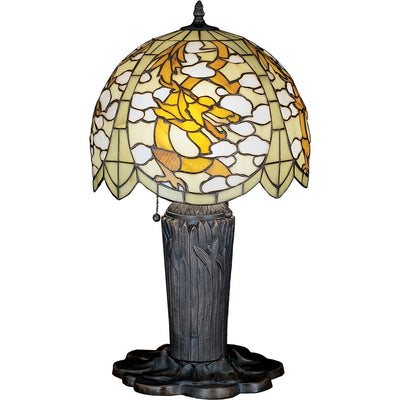 Meyda Tiffany 25"H Chinese Dragon Table Lamp