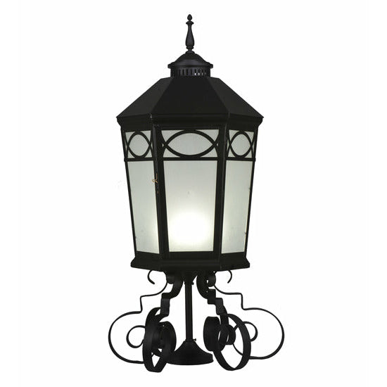 Meyda Lighting 16" Wide Restored Taft 1 Light Lantern Post Mount 243501