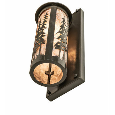 Meyda Lighting 5" Wide Fulton Tall Pines Hanging Wall Sconce 249022