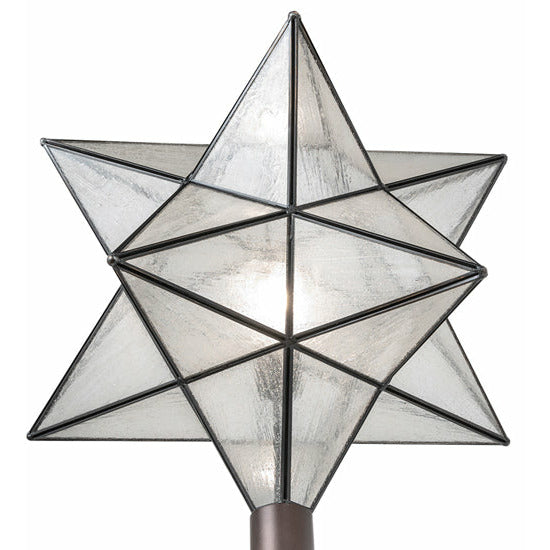 Meyda Lighting 18" Wide Moravian Star Post Mount 249783