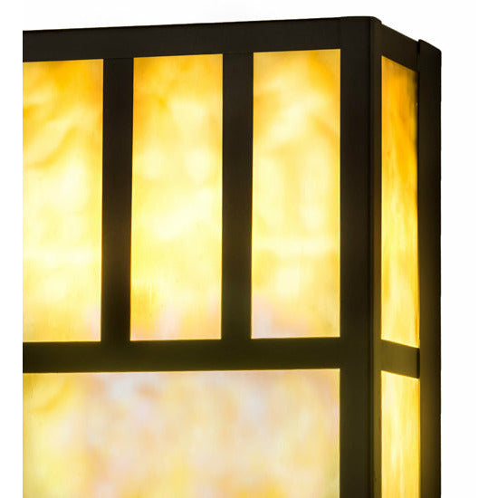 Meyda Lighting 6.5" Wide Hyde Park Double Bar Mission Wall Sconce 254403