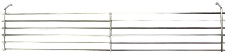 Fire Magic Grills Stainless Steel Heavy Duty Gauge Warming Rack for Custom 1 and 2 Grills (3672S)