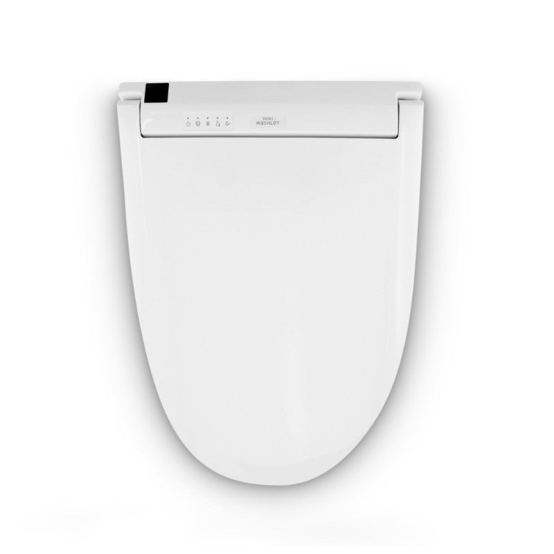 TOTO Washlet+ C5 Elongated Electronic Bidet Seat in Cotton White with EWATER+