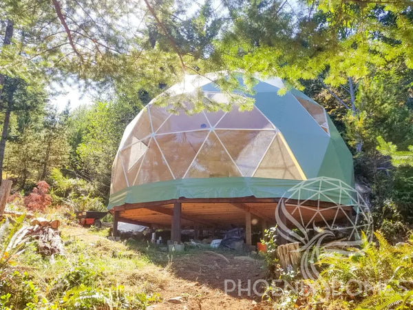 Phoenix Domes | Light Frame 4 Season Glamping Package Dome - 20'/6m