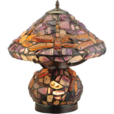 Meyda Tiffany 19"H Dragonfly Agata Table Lamp