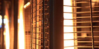 RADtec TF-SS - 91" Tower Flame Heater, 41,000 BTU Outdoor Propane Patio Heater (TF2-MT-STN-STL)