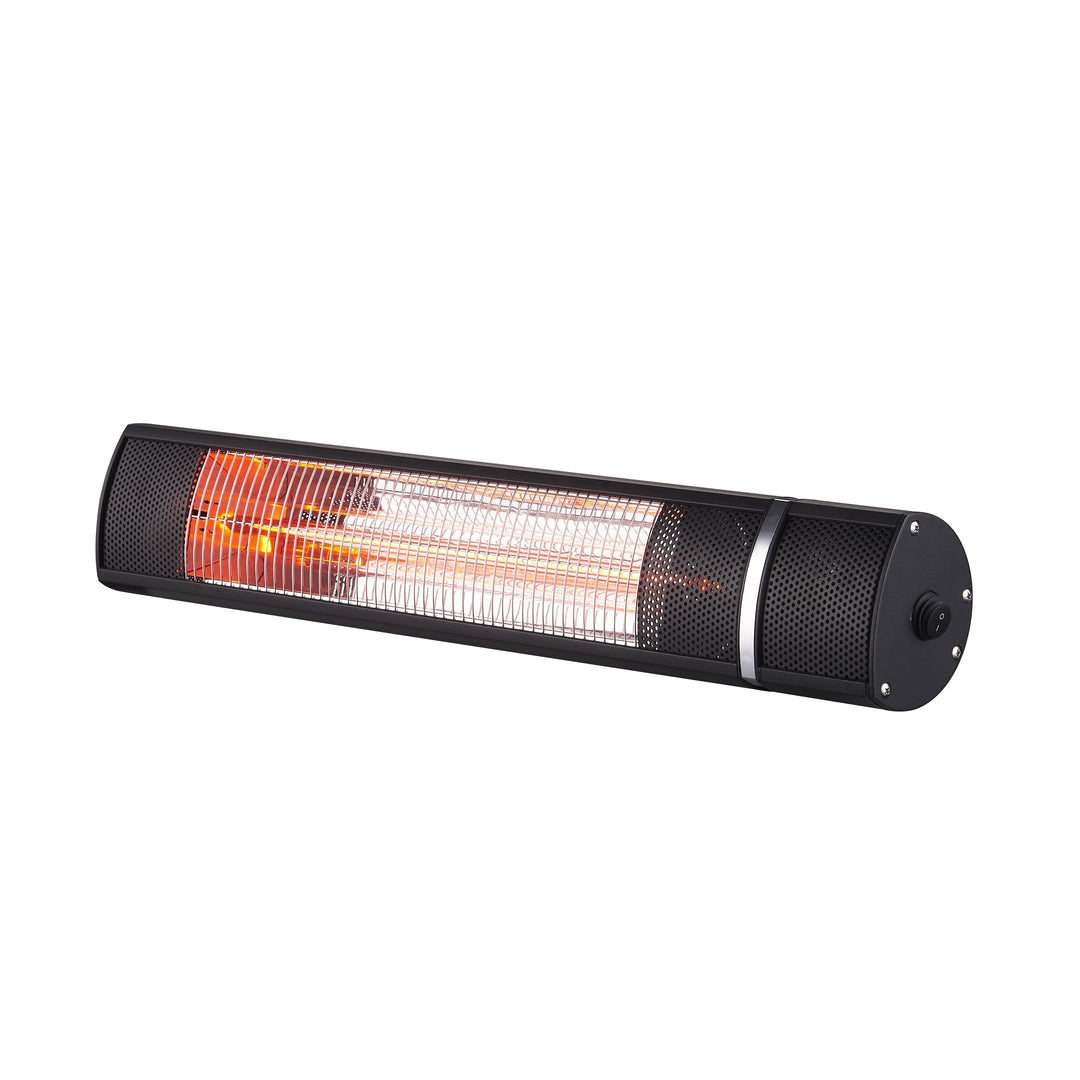 RADtec G15R - 25" Golden Tube Infrared Radiant Patio Heater, 1500W Electric Heater(G15-IR-GEN-SRS)