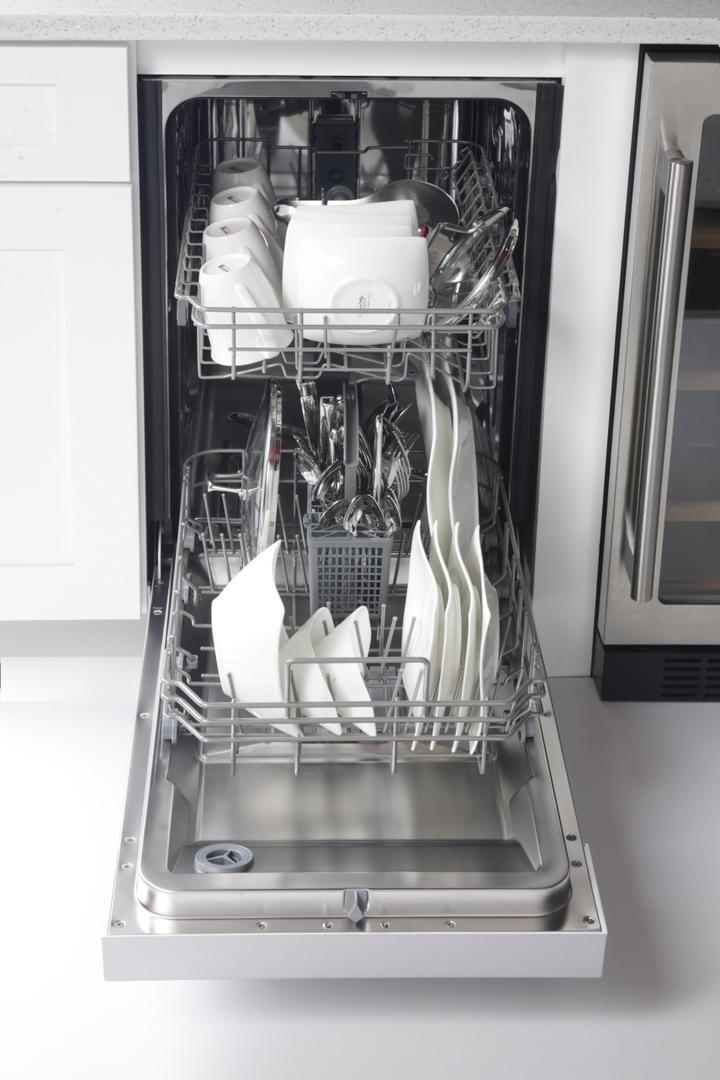 Kucht 18 in. Professional Dishwasher in Stainless Steel with Stainless Steel Tub, K7740D