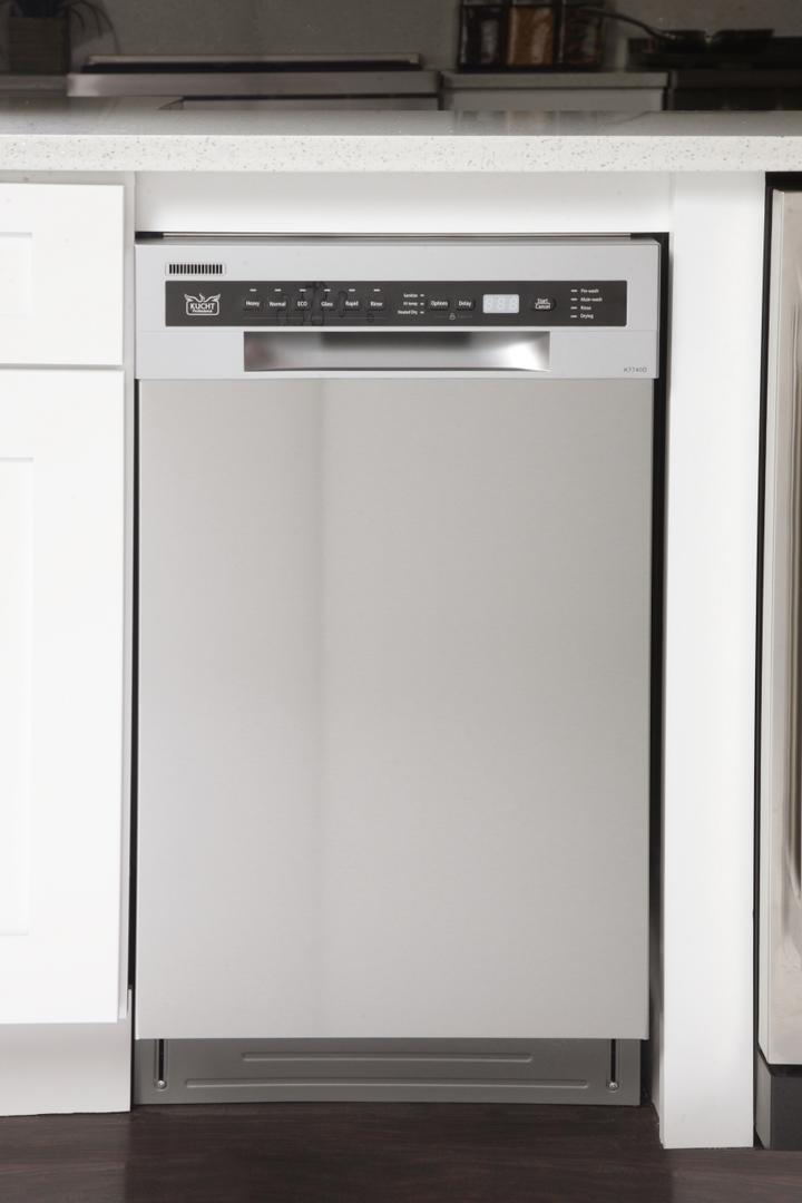 Kucht 18 in. Professional Dishwasher in Stainless Steel with Stainless Steel Tub, K7740D