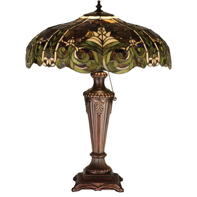 Meyda Tiffany 24"H Bavarian Table Lamp