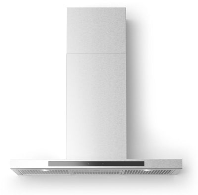 Forte Alberto Series 36" Wall Mount Convertible Hood with 600 CFM, LED Lights, in Stainless Steel (ALBERTO36)