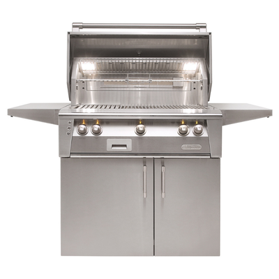 Alfresco ALXE 36-Inch Freestanding Gas Grill with Rotisserie (ALXE-36C-LP/NG)
