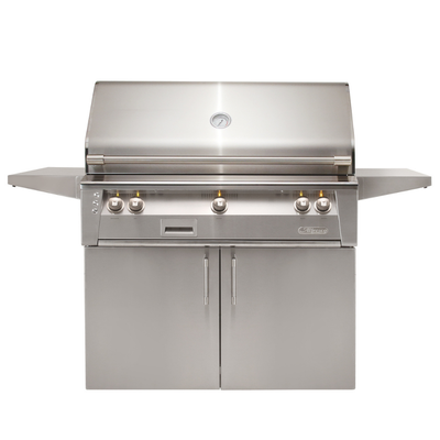 Alfresco ALXE 42-Inch Freestanding Gas Grill with Rotisserie (ALXE-42C-LP/NG)
