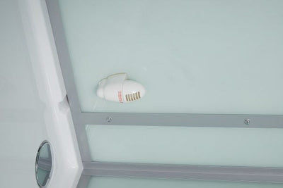 Maya Bath White Platinum Anzio Steam Shower - Left (210)
