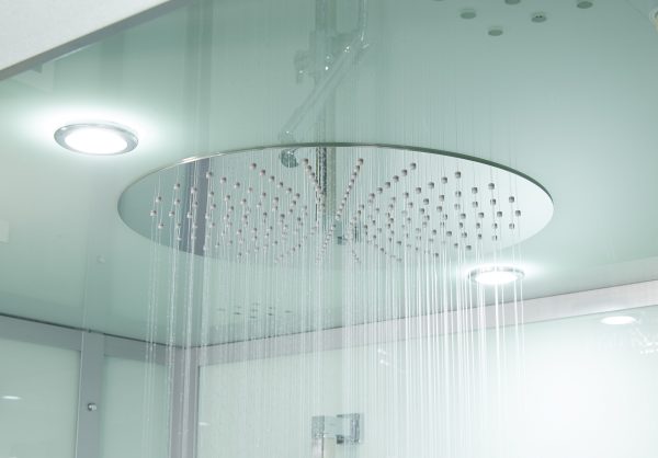 Maya Bath White Platinum Anzio Steam Shower - Right (208)