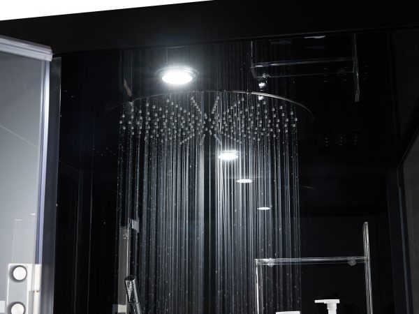 Maya Bath Black Platinum Arezzo Steam Shower - Right (201)