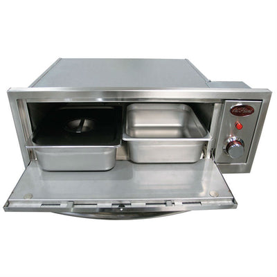Cal Flame 2 in 1 Oven Built In SSteel Warmer & Pizza Oven BBQ14967E