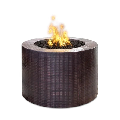Beverly Fire Pit - Hammered Copper