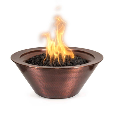 The Outdoor Plus Cazo Hammered Copper Fire Bowl