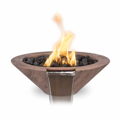 Cazo Wood Grain Fire & Water Bowl
