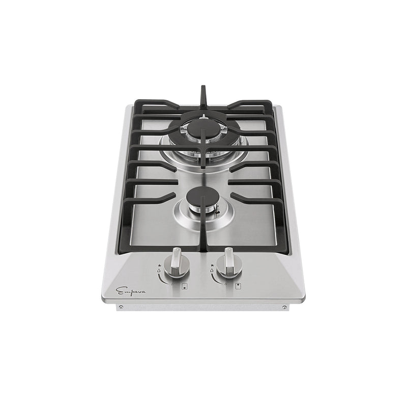 Empava 12 inch Stainless Steel Gas Cooktop 12GC29
