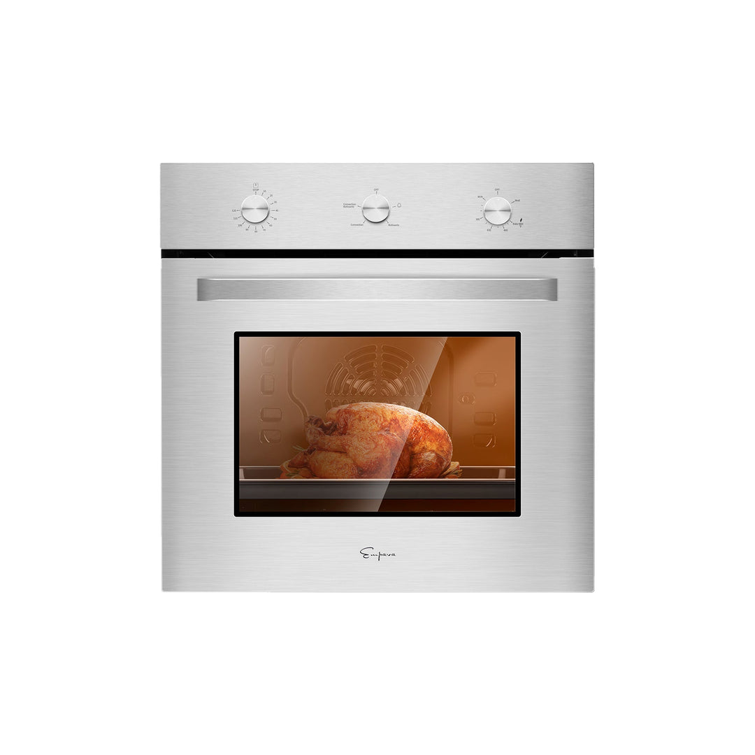 Empava 24 in. 2.3 cu. ft. Single Gas Wall Oven 24WO08 - Only For NG Gas