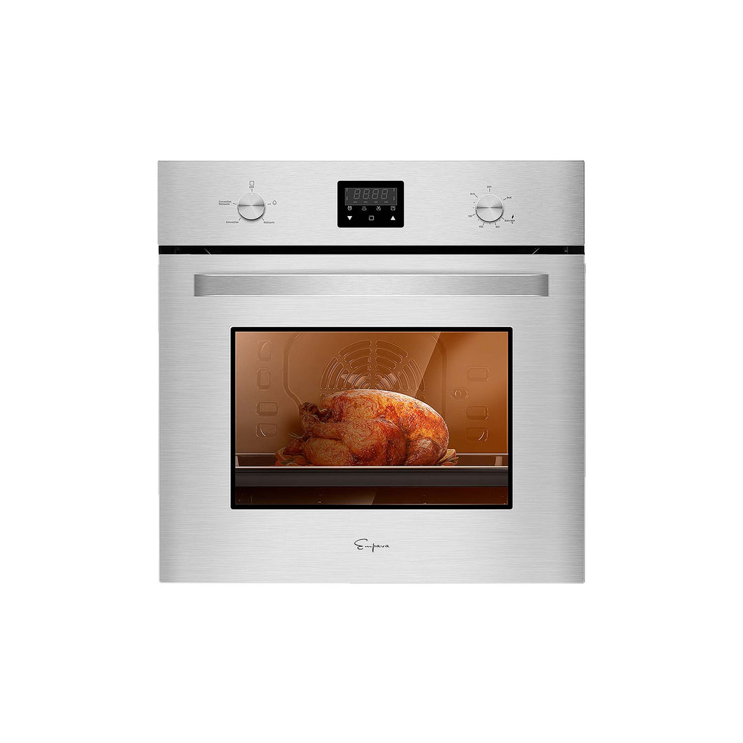 Empava 24 in. 2.3 Cu. Ft. Single Gas Wall Oven 24WO09 - Only For NG Gas