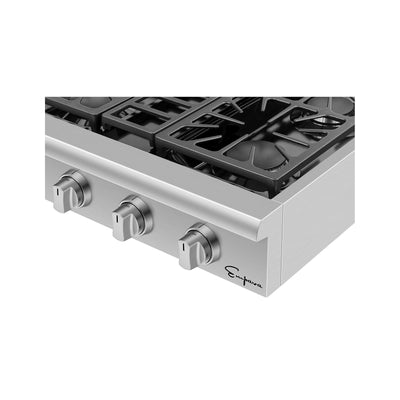 Empava Pro-style 30 in. Slide-in Gas Cooktop 30GC30