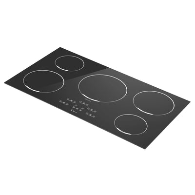 Empava 36 Inch 5 Elements Black Induction Cooktop 36EC01