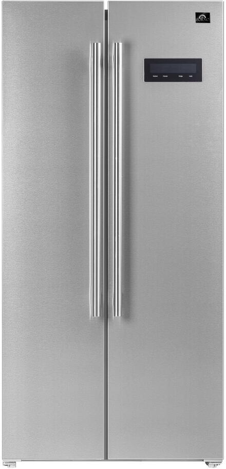 Forno 33 in. 15.62 cu.ft. French Door Refrigerator in Stainless Steel, FFRBI1805-33S