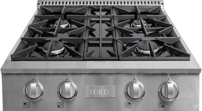 Forte 30" Rangetop with 4 Sealed Burners in Stainless Steel (FGRT304)
