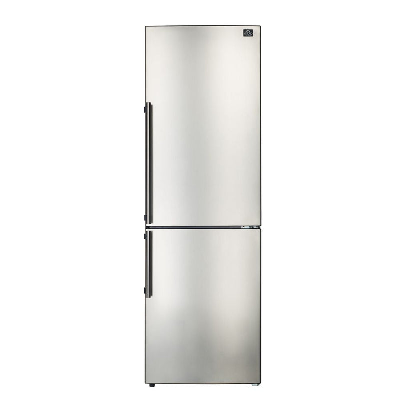 Forno 24 inch Refrigerator, 11.1 cu. ft. in Stainless Steel, FFFFD1948-24S