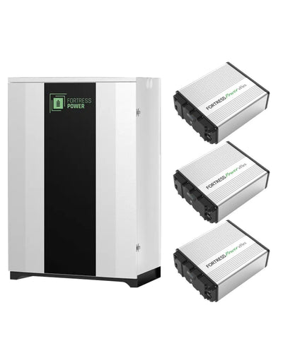 Fortress Power DuraRack with 3 eFlexs - Efficient and Reliable Power Storage Solution