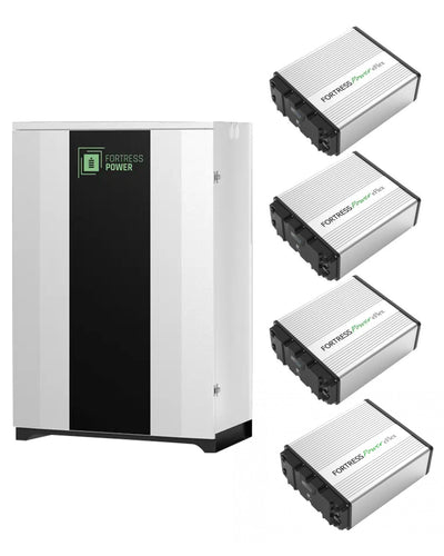 Fortress Power DuraRack with 4 eFlexs - Efficient and Reliable Power Storage Solution