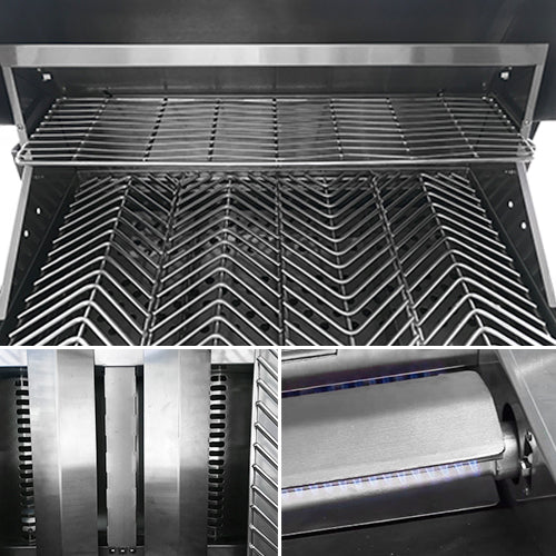 Cal Flame G Series 32 Inch 4-Burner Built In Grill BBQ18G04