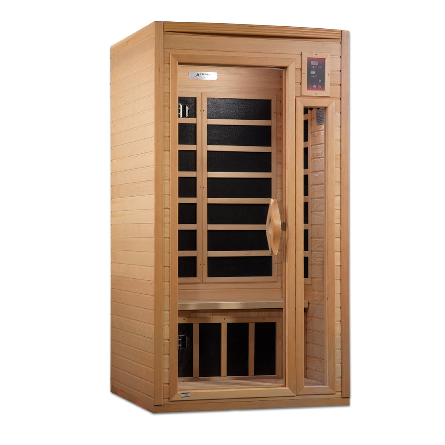 Golden Designs Geneva Elite 1-2 Person Near Zero / Low EMF Far Infrared Sauna