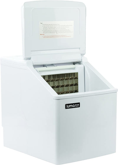 Luma Comfort Countertop Clear Ice Maker, 28 lbs. of Ice a Day with Easy to Clean BPA-Free Parts