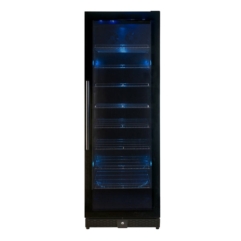 KingsBottle KBU170BX 72" Large Beverage Refrigerator With Clear Glass Door
