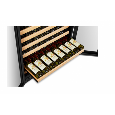LanboPro LP328D  Black Dual Zone Wine Cooler French Doors - 287 Bottle Capacity
