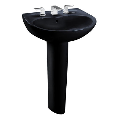 TOTO Supreme 19.63" Pedestal Lavatory with CeFiONtect - LPT241