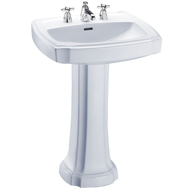 TOTO Guinevere 24.38" x 19.88" Pedestal Lavatory - LPT972