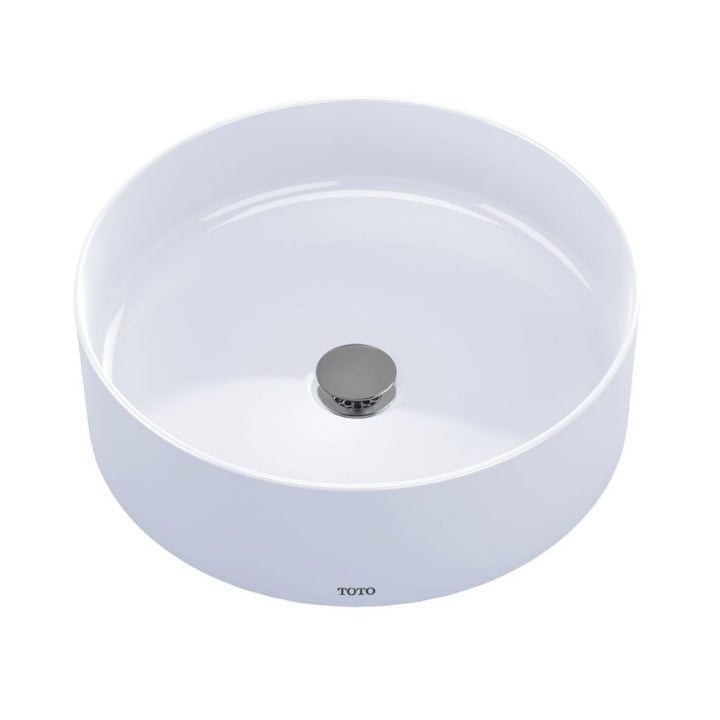 TOTO Arvina Round Vessel Lavatory in Cotton White