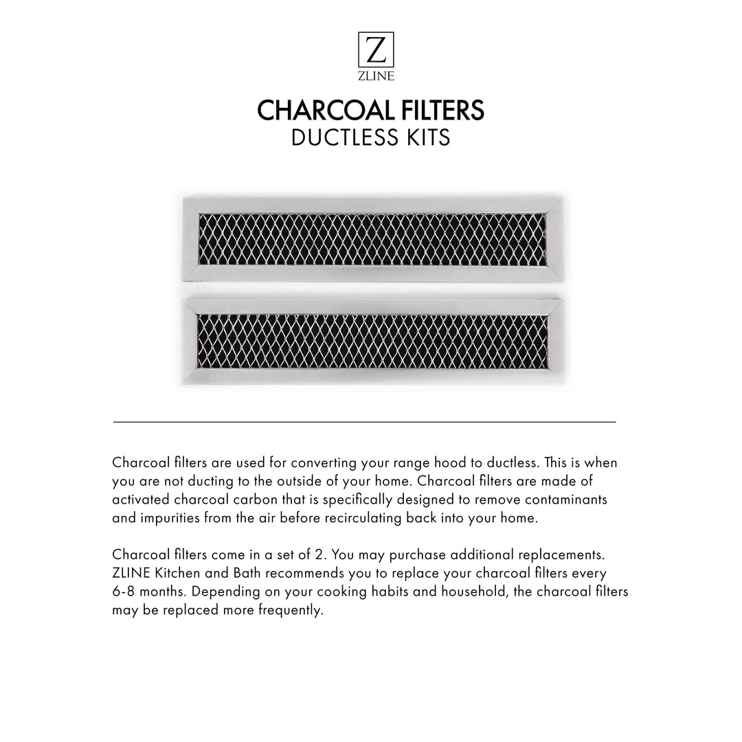 ZLINE Over the Range Microwave Charcoal Filters