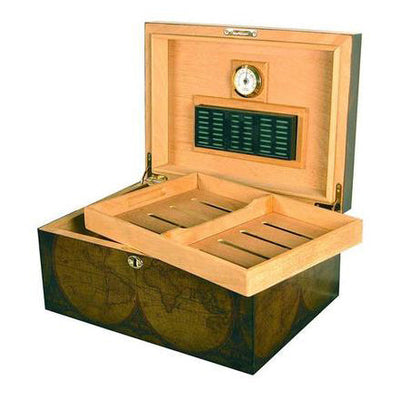 Quality Importers Old World Desktop Humidor