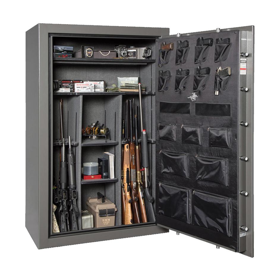 Winchester Ranger 44 UL-Certified 1-Hour Fire Rated Long Gun Safe, Gunmetal