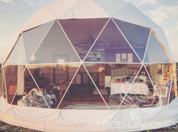 Phoenix Domes | Medium Frame 4 Season Glamping Package Dome - 20'/6m