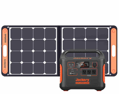 Jackery | Solar Generator 1500 Bundle (Explorer 1500 + SolarSaga 100W)